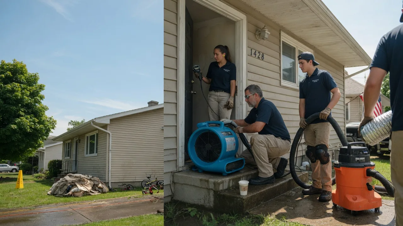 Water Damage Restoration in Breeding, KY near me